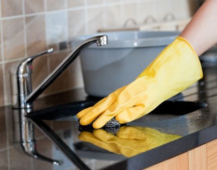 Local carpet cleaning equipment used in a W1S property