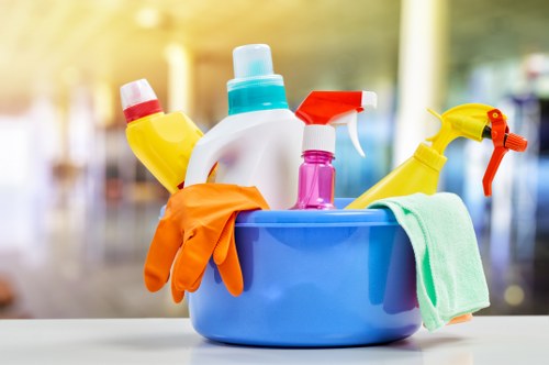 Cleaner working in a central London home near W1S