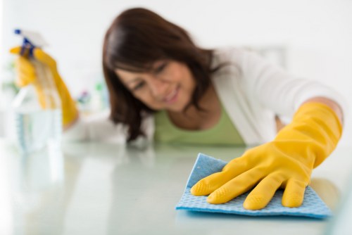Load-based carpet cleaning quote for a busy commercial space