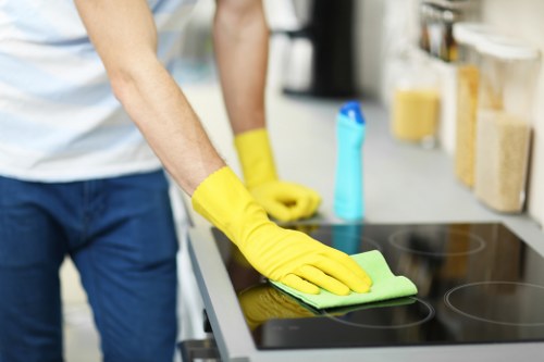 House clearance preparation in a central London residence