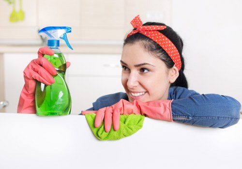Office cleaning in a mixed-use W1S building with access considerations